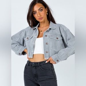 Princess Polly Checkered "Nixi" Jacket